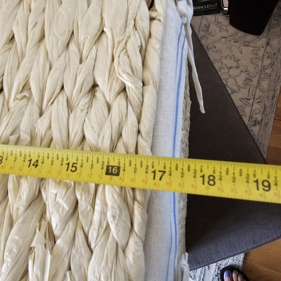 HOTEL ΜΑΥΖΟΝ BY RGI HOME Half Moon Wicker Laundry Hamper Basket with Lid Handles - Picture 14 of 16